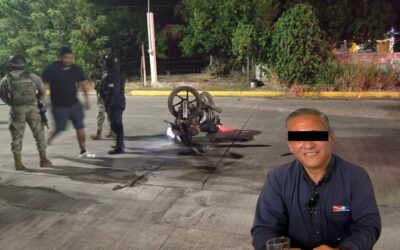 Gabriel «G» provoca choque en el Bulevar Lázaro Cárdenas