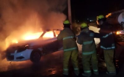 Bomberos de Tuxpan Atendieron Tres Incendios Durante el Miércoles Navideño
