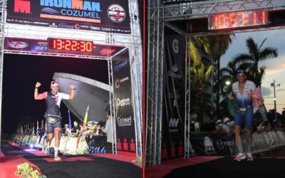 Tuxpan Forja Guerreros: Eduardo Maldonado y Wadi Bisteni Triunfan en el Ironman Cozumel 2024