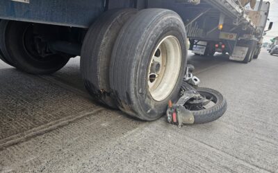 Trágico accidente en Tuxpan deja a joven gravemente herida tras ser arrollada por tráiler