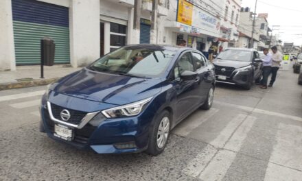 Choque de CUARENTONAS en Juárez y Galeana