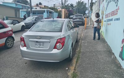 Lo agarró a «Balón Parado» en el Infonavit Tenechaco