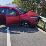 Choque en la autopista México-Tuxpan deja cinco heridos