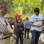 Supervisa Regidora Anahí Aguilar posible contaminación en mantos acuíferos de El Coyol y Peña Alta