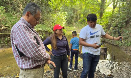 Supervisa Regidora Anahí Aguilar posible contaminación en mantos acuíferos de El Coyol y Peña Alta