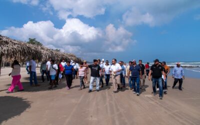El alcalde Dr. Jesús Fomperoza Torres realizó recorridos de atención ciudadana en la localidad San Antonio y las colonias Insurgentes, El Retiro y Cenecista