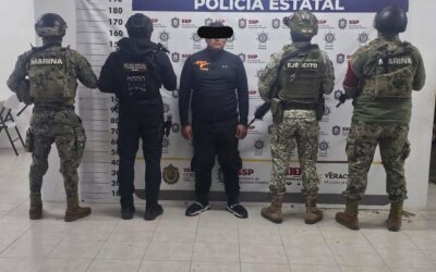 Detienen a individuo con motocicleta robada en Tuxpan, Veracruz