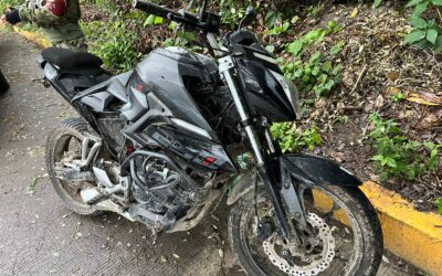 Recuperan motocicleta robada por «El Conejo» gracias a la comunidad y difusión en redes