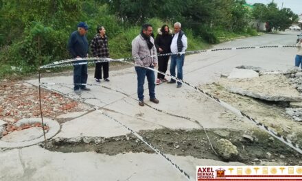 Regidor Octavo escucha a vecinos de la colonia Petrolera