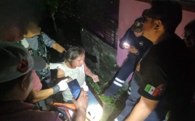 Mujer sufre quemaduras al incendiarse su vivienda en la colonia Escudero