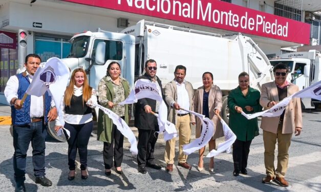 Se suman otros 10 camiones recolectores de basura a la limpia pública de Tuxpan, con lo que se mejorará el servicio