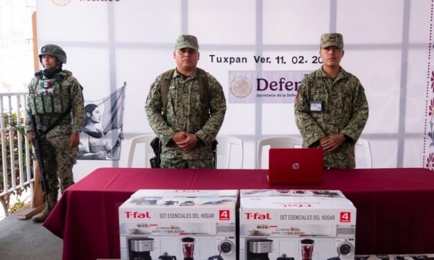 Defensa inició en Tuxpan el “Canje de Armas”, en el marco de la acción institucional denominada «Sí al Desarme, Sí a la Paz»