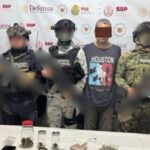 Sujeto es detenido en flagrancia en la colonia Centro