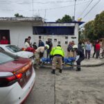 Taxi fuera de control siembra el caos en Santiago de la Peña