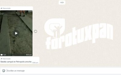 Filtran vídeo de la Batalla Campal en Petrópolis