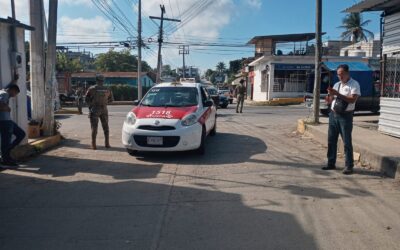 Choque en la Avenida de Las Américas deja un motociclista lesionado