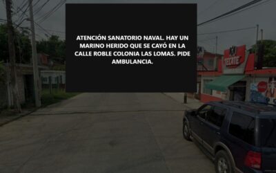 Marino sufre accidente en motocicleta; Sanatorio Naval ignoró llamadas de auxilio