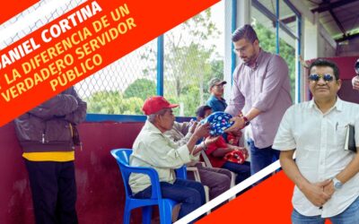 Daniel Cortina y la diferencia de un verdadero servidor público