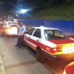 Choque entre taxis en Tuxpan, Veracruz, deja daños materiales pero no heridos