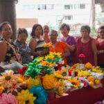 Hermosos trabajos elaborados gracias a los cursos impartidos en los Jornada Multidisciplinaria de la Sindicatura Única