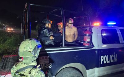Riña en la oscuridad de Fovissste Lomas: Dos hombres tras las rejas en Tuxpan