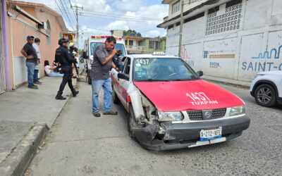 Ella caminaba tranquila por la acera cuando la atropellaron