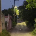 Reparan y cambian luminarias en la Colonia Fidel Herrera Beltrán para mejorar seguridad y calidad de vida