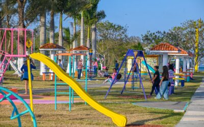 Gobierno de Tuxpan y el DIF Municipal reinauguran el Parque Ribereño