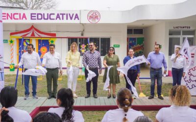 Inicia construcción de techado en el CAIC DIF Tuxpan