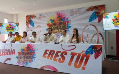 Cartelera Carnaval Tuxpan 2025