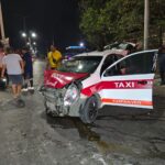 Grave accidente en el Libramiento López Mateos deja dos lesionados en Tuxpan