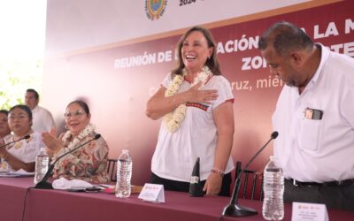Veracruz cuenta con magisterio de primera para enfrentar el rezago educativo: Gobernadora
