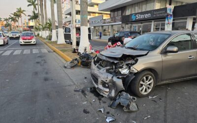 ¡Chocazo en el Bule!: Dos Lesionados