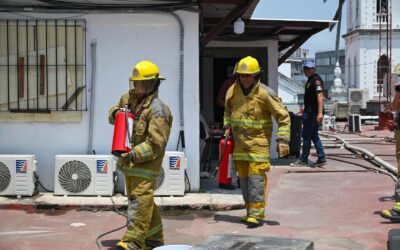Se realizó en Tuxpan el Primer Simulacro Nacional 2025
