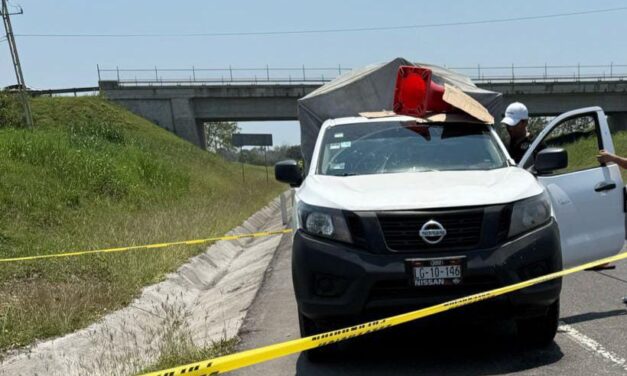 Muere conductor en autopista Tuxpan-Tampico tras sufrir aparente malestar físico