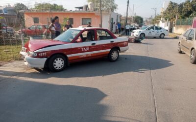 Accidente en la Colonia Carlos Salinas de Gortari dejó lesionados