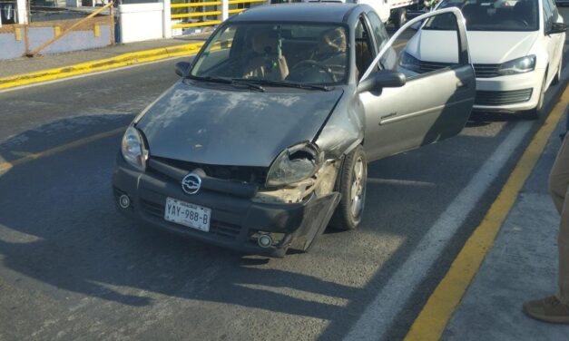 Conductor en estado de ebriedad provoca choque en el puente Tuxpan