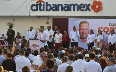 Emotivo Discurso de Daniel Cortina en el arranque de campaña