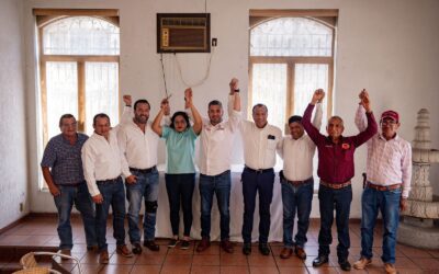 Sindicatos de Tuxpan se suman al proyecto de Daniel Cortina