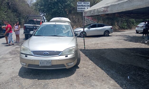 Colisión por maniobra de reversa en la colonia Las Granjas
