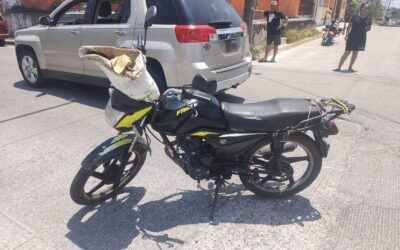 Se le atravesó a una MORTALIKA: Lesionado leve