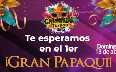 Todos están invitados al 1er Gran Papaqui del Carnaval Tuxpan 2025