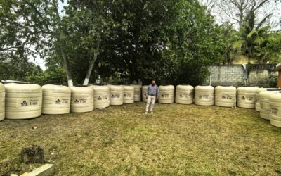 Entrega de Recipientes para Agua Subsidiados en la Colonia Joaquin Hernandez Galicia, Ejido Alto Lucero