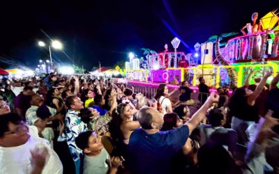 Impresionante y multitudinario primer paseo del Carnaval Tuxpan 2025