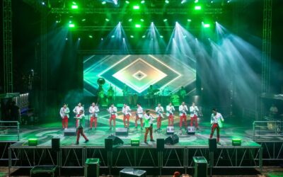 La Original Banda El Limón dio un asombroso concierto en el cuarto masivo del Carnaval Tuxpan 2025