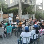 Juan Ramón Ganem se compromete con vecinos de la colonia Pisa Flores a rehabilitar vialidades y espacios deportivos