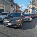 Accidente de Tránsito en el Centro de Tuxpan: Solo Daños Materiales