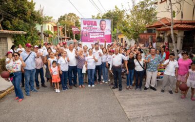Daniel Cortina, con el campo y la ganadería: “Juntos vamos a transformar Tuxpan”