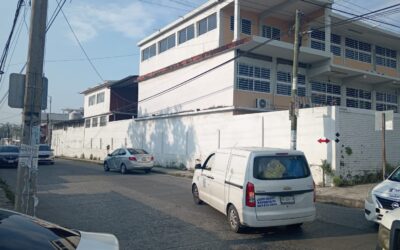 Accidente en la colonia Rosa María deja un lesionado leve por falta de precaución