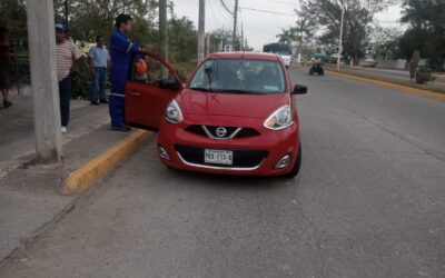 Motociclista resulta lesionado tras accidente en La Calzada